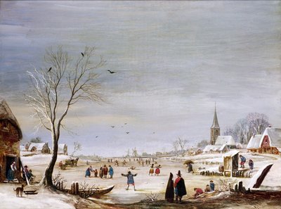 Paisaje de invierno de Aert van der Neer